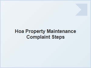 How to File a Property Maintenance Complaint